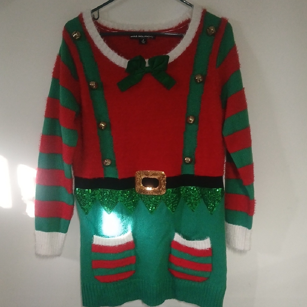 United States Sweaters Red Holiday Sweater